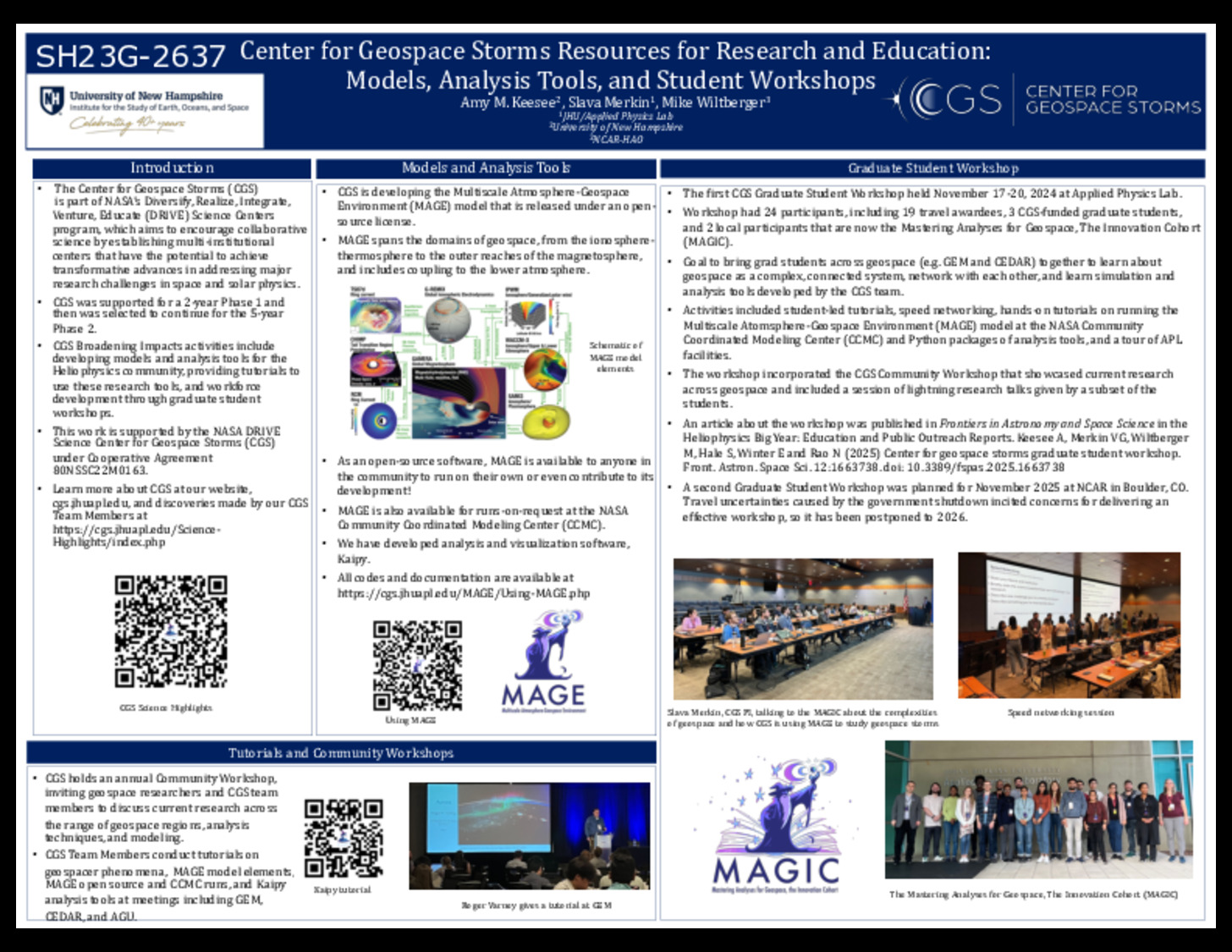 Center For Geospace Storms Resources For Research And Education by ak1262