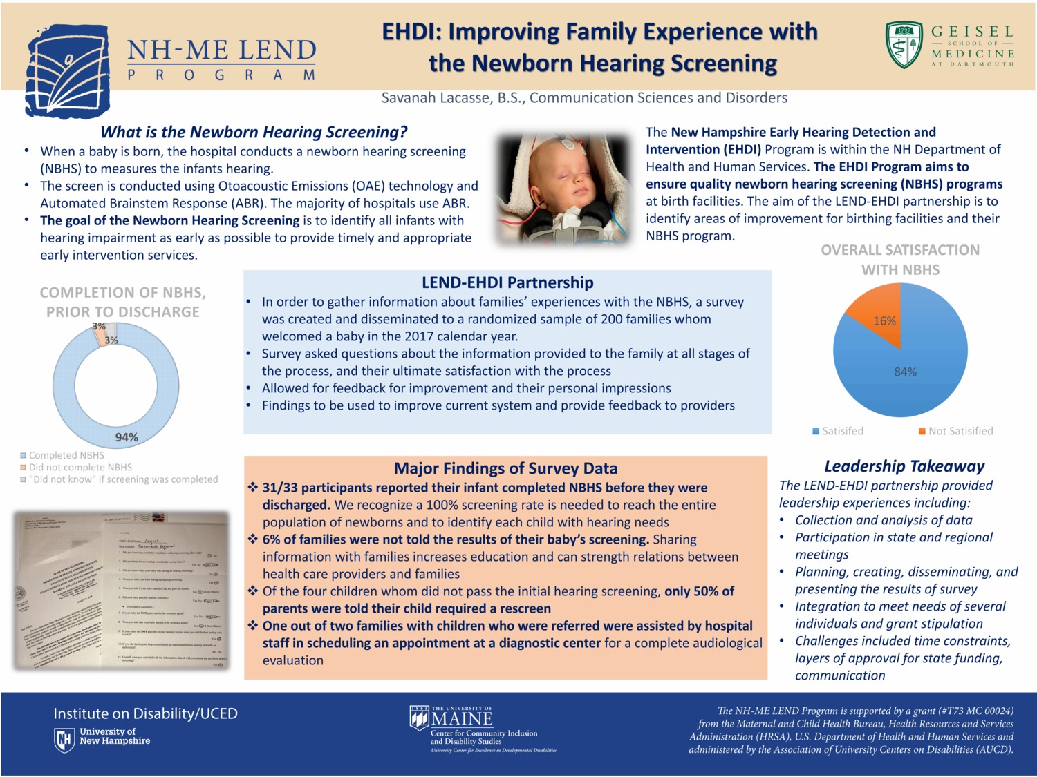 Ehdi: Improving Family Experience With The Newborn Hearing Screening by sba42