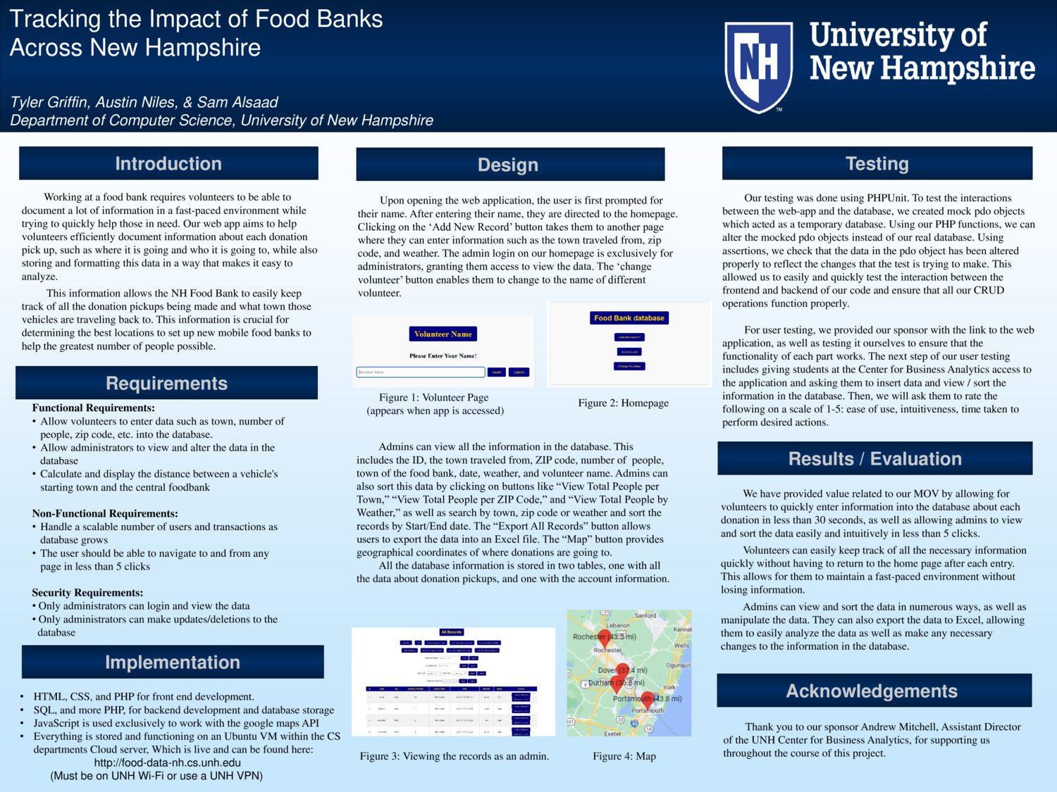 Tracking The Impact Of Food Banks Across New Hampshire by sa1421