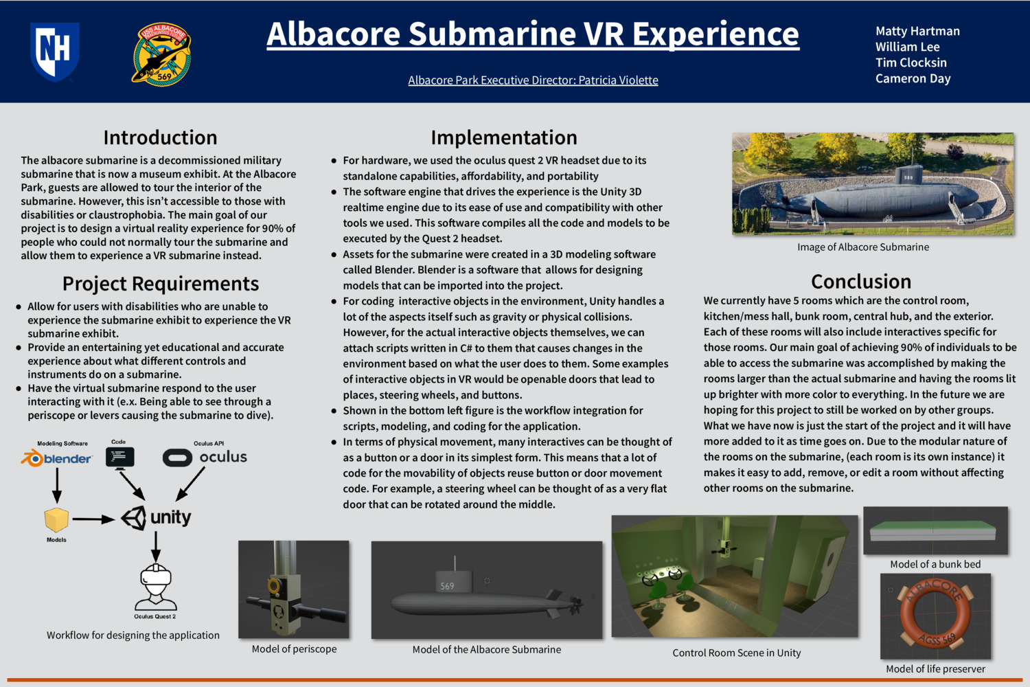 Albacore Vr Submarine by wyl1000