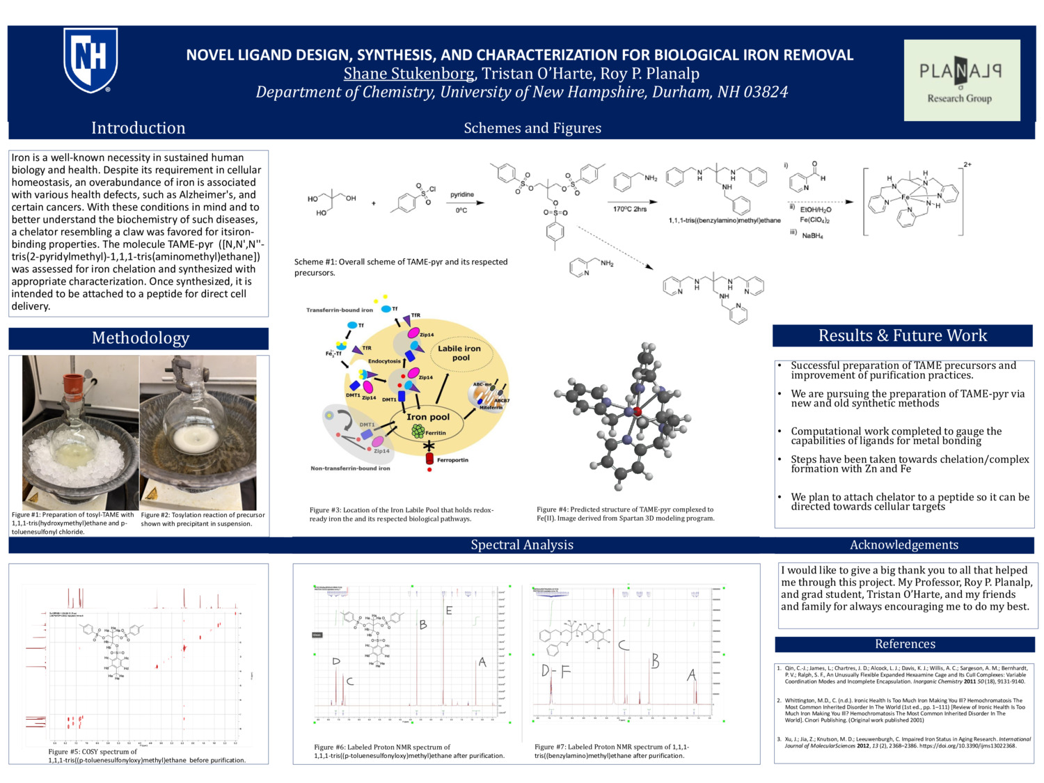 Novel Ligand Design, Synthesis, And Characterization For Biological Iron Removal by sms1264
