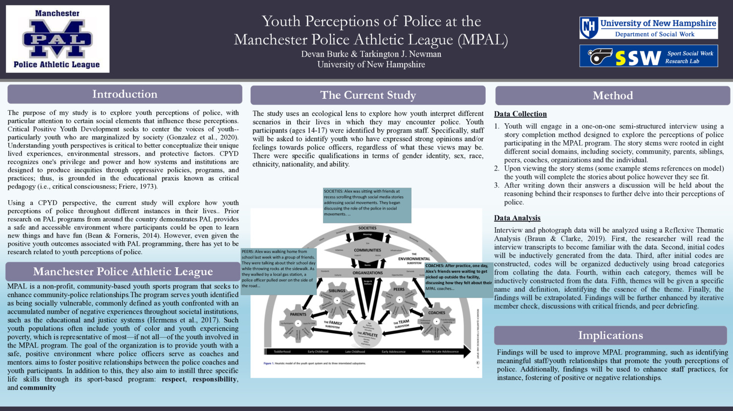 Youth Perceptions Of Police At The Manchester Police Athletic League (Mpal) by db1201