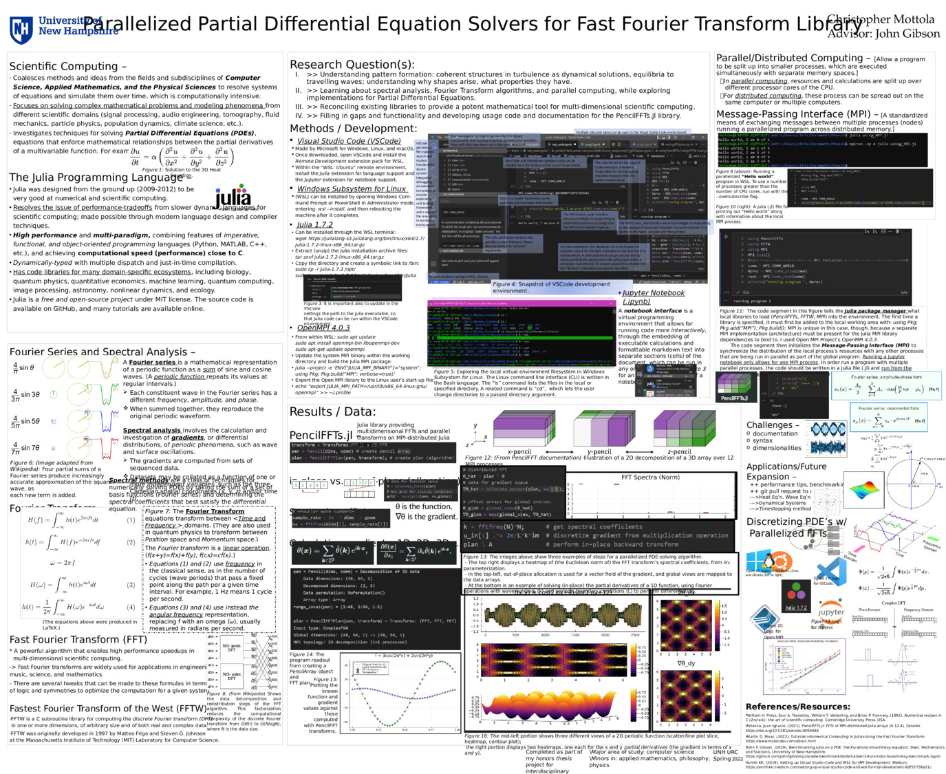Parallelized Partial Differential Equation Solvers For Fast Fourier Transform Library by chrismo